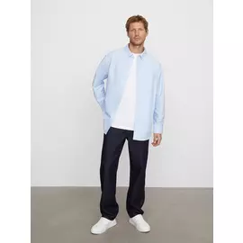 Рубашка из хлопка с начесом