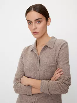 Рубашка из кашемира и шерсти