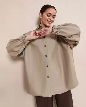 Рубашка из плотного хлопка