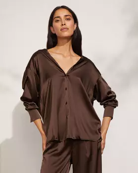 Рубашка из шелка