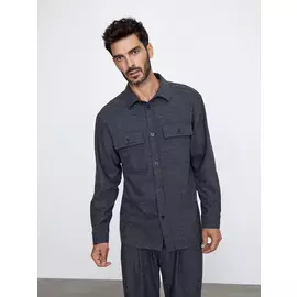 Рубашка из смесовой шерсти