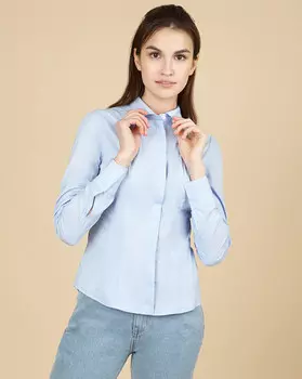 Рубашка приталенная XS