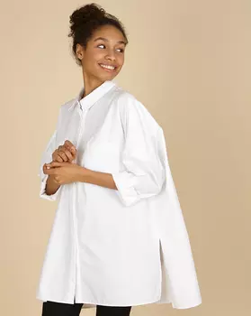 Рубашка с карманами One size