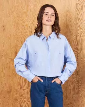 Рубашка с карманами One size