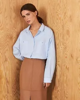 Рубашка с карманами One size