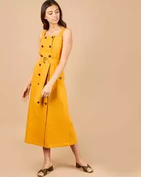 Сарафан миди в стиле сафари S