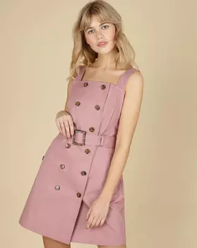 Сарафан мини в стиле сафари XS