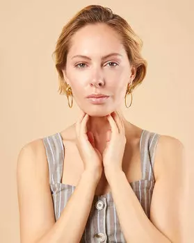 Сарафан на широких бретелях L