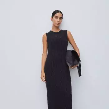 Платье из ажурного трикотажа 12 STOREEZ