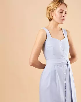 Сарафан на широких бретелях XS