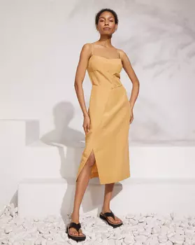 Сарафан на тонких бретелях