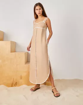 Сарафан с кантом