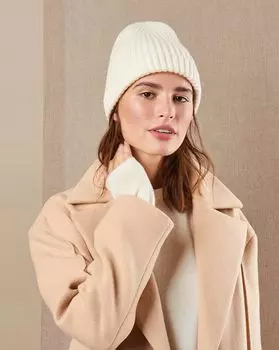 Шапка из кашемира и шерсти One size