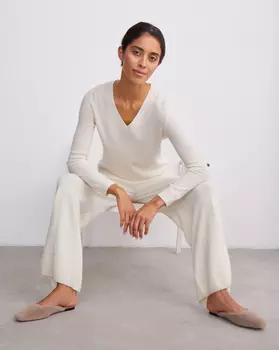 Брюки широкие