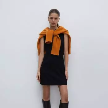 Платье из фактурного трикотажа 12 STOREEZ