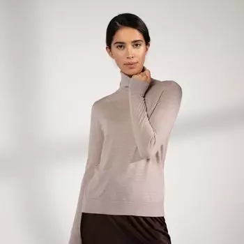 Свитер тонкий из мериносовой шерсти