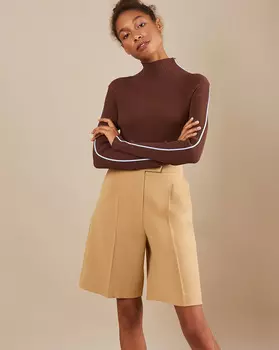 Свитер тонкий с кантом M