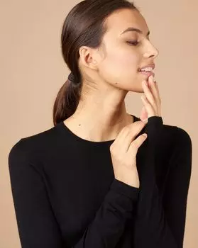 Свитер тонкой вязки XS