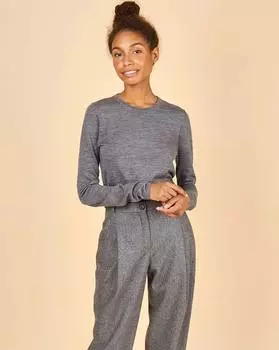 Свитер тонкой вязки XS