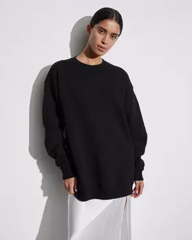 Толстовка удлиненная