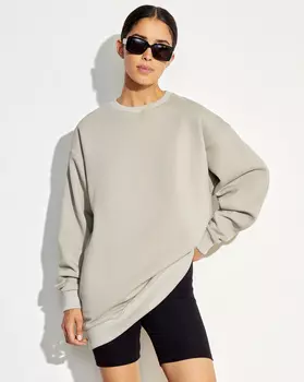 Толстовка удлиненная