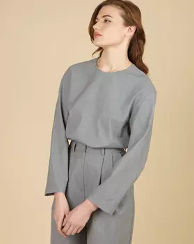 Топ со спущенными плечами S