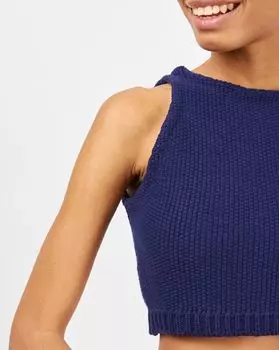 Топ укороченный крупной вязки M