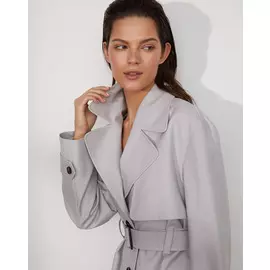 Тренч с поясом