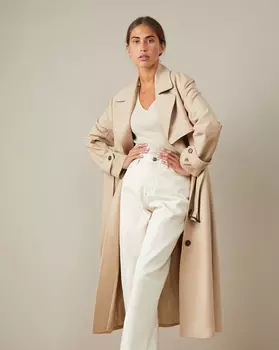 Тренч с поясом