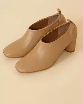 Туфли-мюли закрытые на каблуке 41