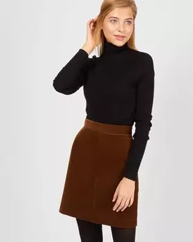 Юбка мини из вельвета S