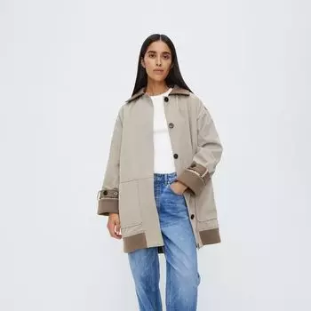 Удлиненный бомбер с подстежкой