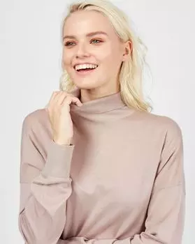 Водолазка объемная из шерсти One size