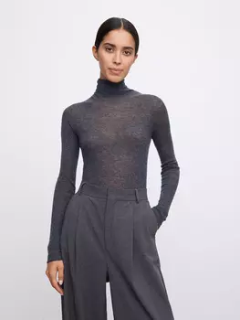 Водолазка тонкая из шерсти мериноса