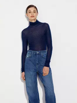 Водолазка тонкая из шерсти мериноса