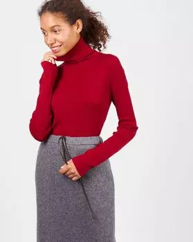 Водолазка тонкой вязки One size