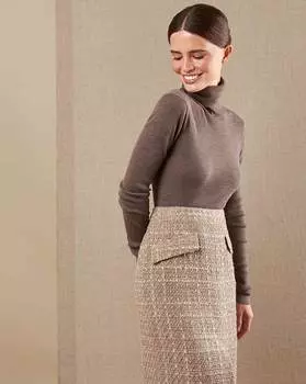 Водолазка тонкой вязки XS