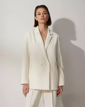 Жакет двубортный