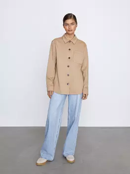 Жакет из кроеного трикотажа