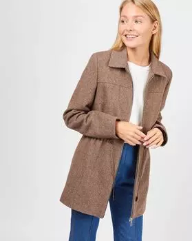 Жакет на молнии с кулисой L