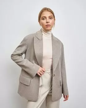 Жакет объемный