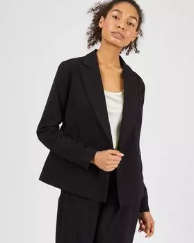 Жакет облегченный в полоску XS