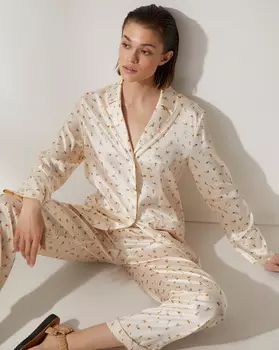 Жакет с цветочным принтом