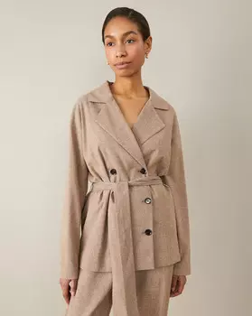 Жакет с поясом