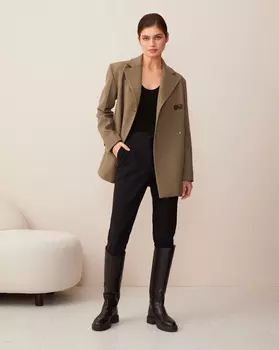 Жакет с застежкой сбоку