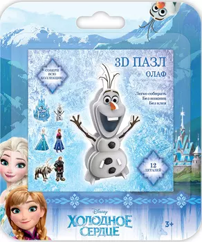 3D Пазл Disney: Холодное сердце – Олаф