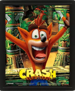 3D Постер Activision: Crash Bandicoot – Mask Power Up