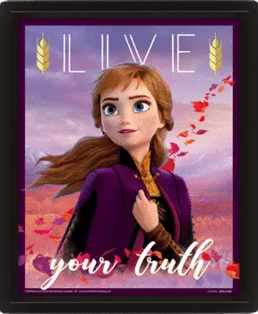 3D Постер Frozen 2: Sisters