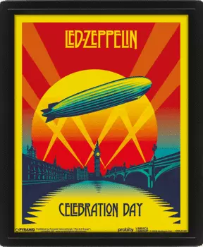 3D Постер Led Zeppelin: Celebration Day