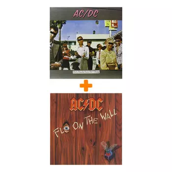 AC/DC – Dirty Deeds Done Dirt Cheap Limited Edition (LP) + Fly On The Wall Original Recording Remastered (LP) Комплект